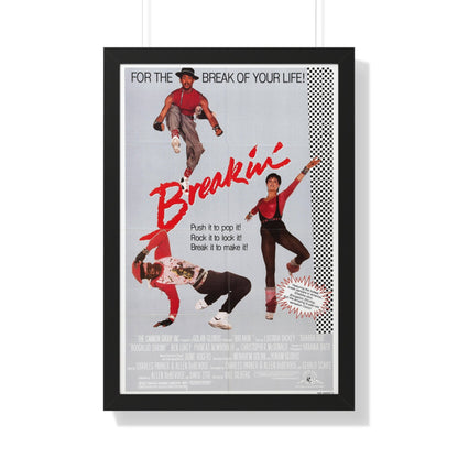 BREAKIN' 1984 - Framed Movie Poster-20" x 30"-The Sticker Space