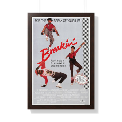 BREAKIN' 1984 - Framed Movie Poster-20" x 30"-The Sticker Space