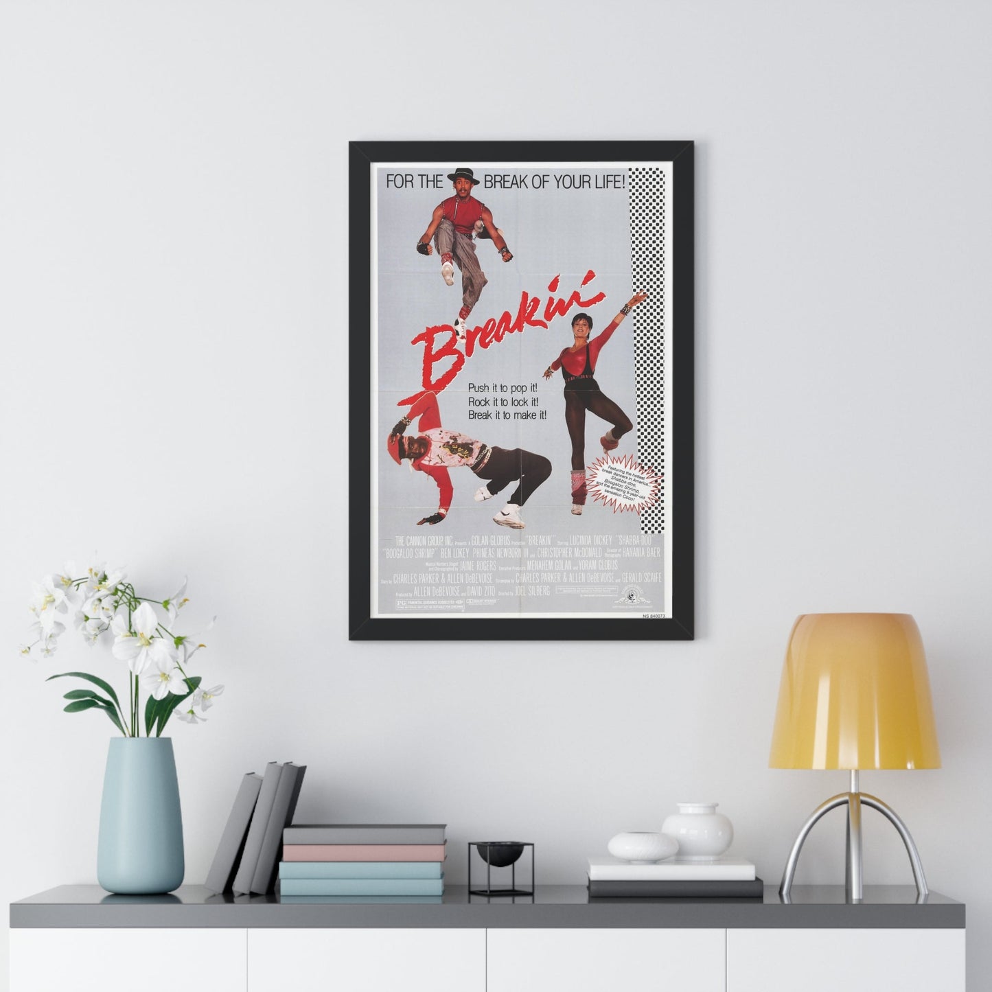 BREAKIN' 1984 - Framed Movie Poster-The Sticker Space