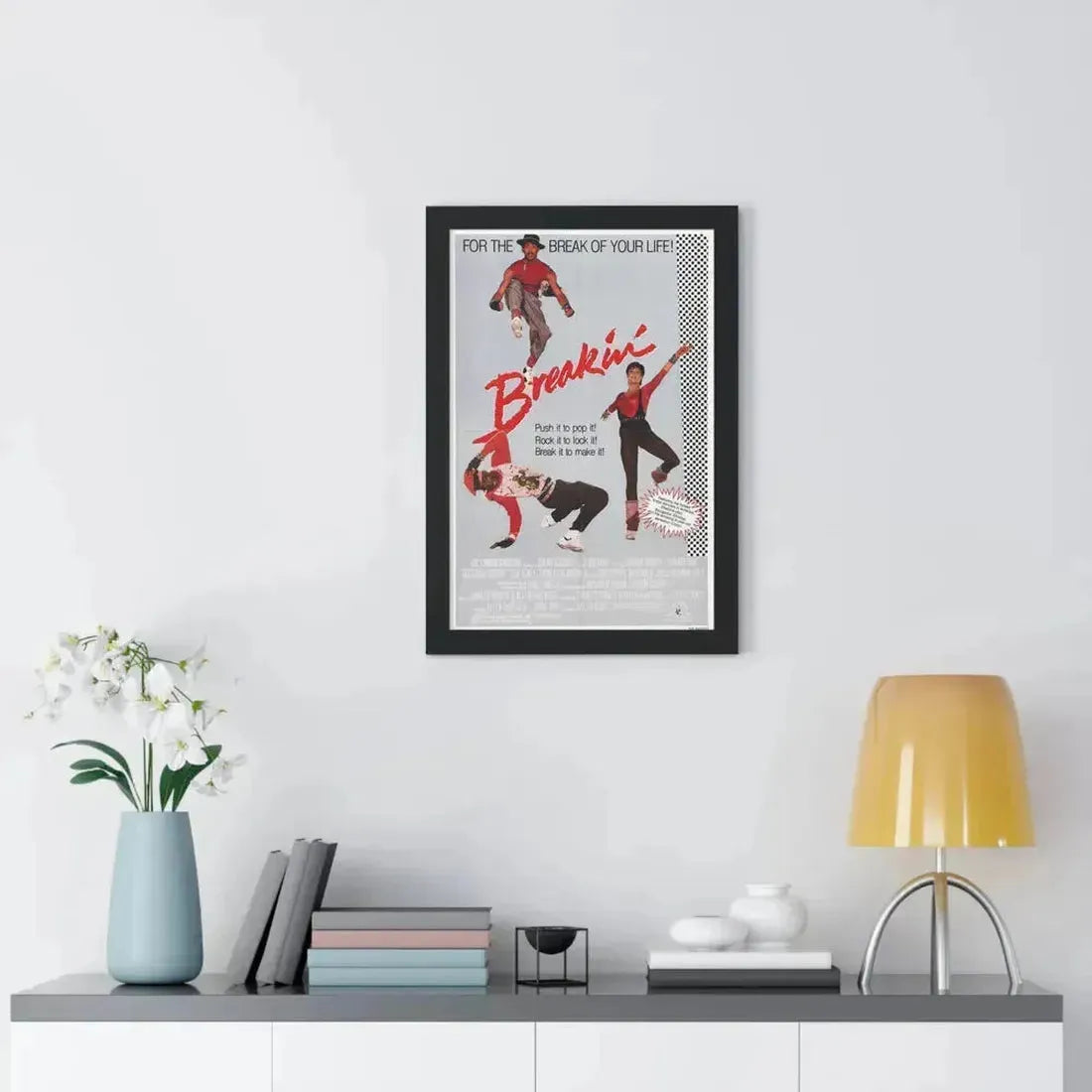 BREAKIN' 1984 - Framed Movie Poster - The Sticker Space