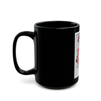 BREAKIN' 1984 Movie Poster - Black Coffee Mug-The Sticker Space