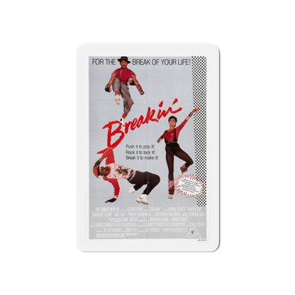 BREAKIN' 1984 Movie Poster - Die-Cut Magnet-6 × 6"-The Sticker Space