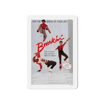 BREAKIN' 1984 Movie Poster - Refrigerator Magnet 5 Inch - The Sticker Space