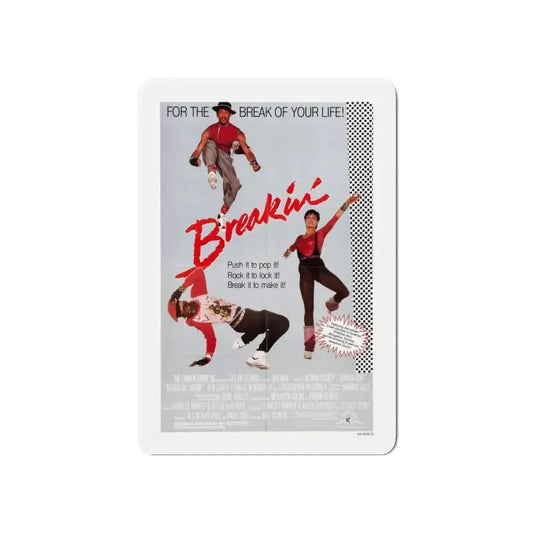 BREAKIN' 1984 Movie Poster - Refrigerator Magnet 6 Inch - The Sticker Space
