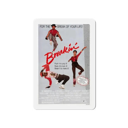 BREAKIN' 1984 Movie Poster - Refrigerator Magnet - The Sticker Space