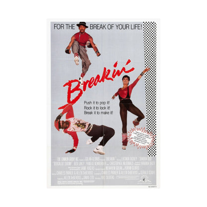 BREAKIN' 1984 - Paper Movie Poster-The Sticker Space