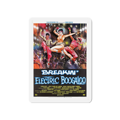 BREAKIN' 2 ELECTRIC BOOGALOO 1984 Movie Poster - Die-Cut Magnet-5" x 5"-The Sticker Space