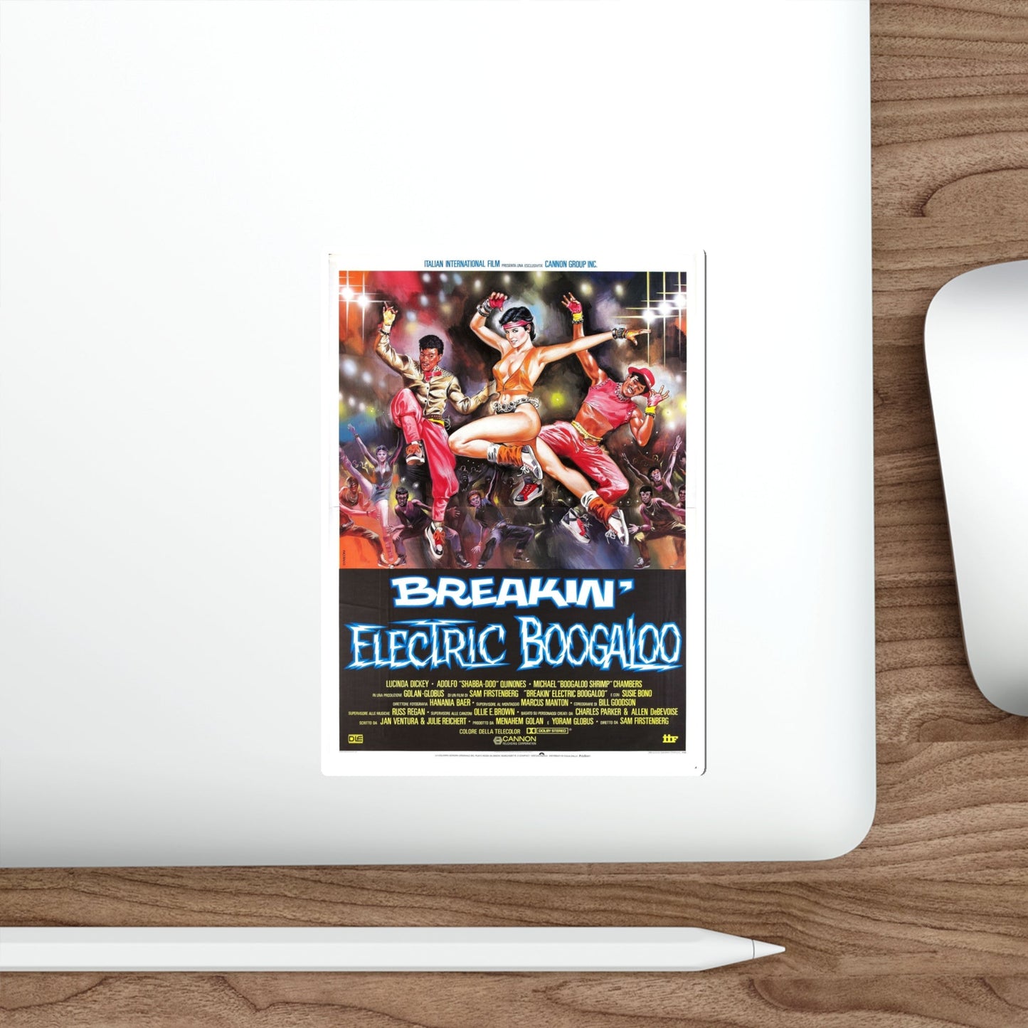 BREAKIN' 2 ELECTRIC BOOGALOO 1984 Movie Poster STICKER Vinyl Die-Cut Decal-The Sticker Space