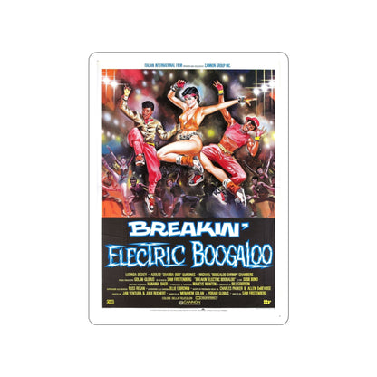 BREAKIN' 2 ELECTRIC BOOGALOO 1984 Movie Poster STICKER Vinyl Die-Cut Decal-4 Inch-The Sticker Space