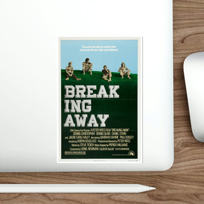 Breaking Away 1979 Movie Poster STICKER Vinyl Die-Cut Decal-The Sticker Space