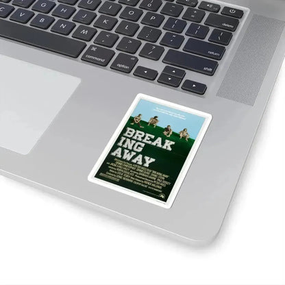 Breaking Away 1979 Movie Poster - STICKER Vinyl Kiss-Cut Decal - The Sticker Space