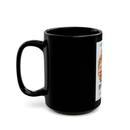 BREAKOUT 1975 Movie Poster - Black Coffee Mug-The Sticker Space