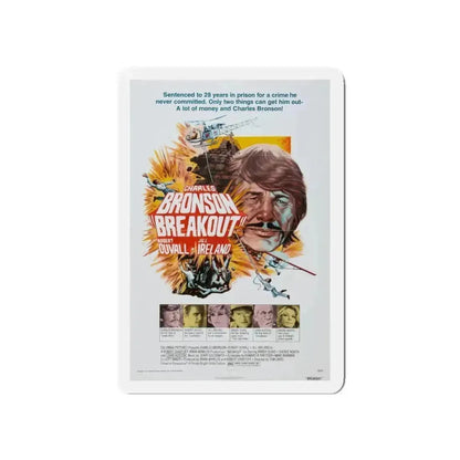 BREAKOUT 1975 Movie Poster - Refrigerator Magnet - The Sticker Space