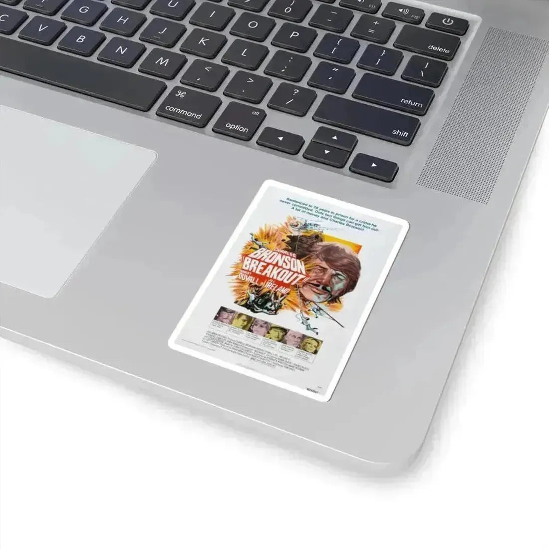 BREAKOUT 1975 Movie Poster - STICKER Vinyl Kiss-Cut Decal - The Sticker Space