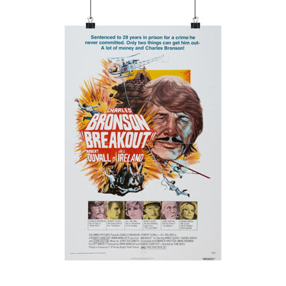 BREAKOUT 1975 - Paper Movie Poster-12″ x 18″-The Sticker Space