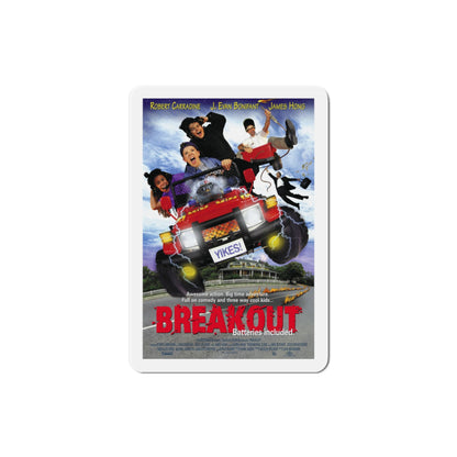 Breakout 1998 Movie Poster Die-Cut Magnet-3" x 3"-The Sticker Space