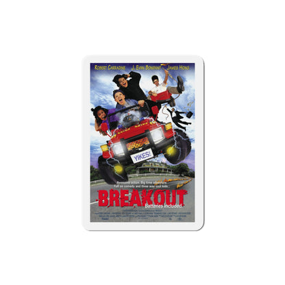 Breakout 1998 Movie Poster Die-Cut Magnet-4" x 4"-The Sticker Space