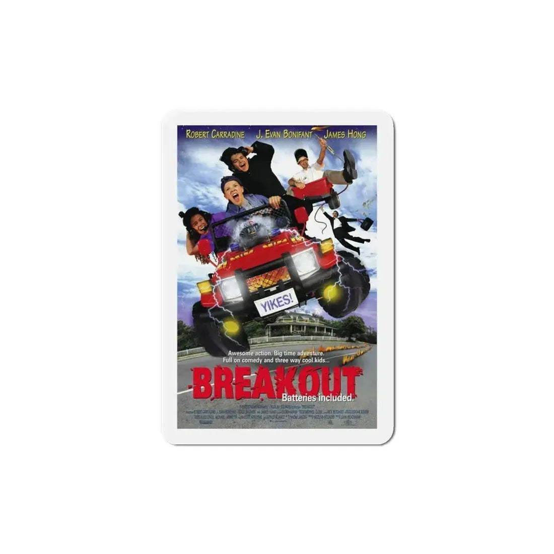 Breakout 1998 Movie Poster Refrigerator Magnet - The Sticker Space