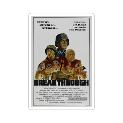 Breakthrough 1981 Movie Poster STICKER Vinyl Die-Cut Decal - The Sticker Space