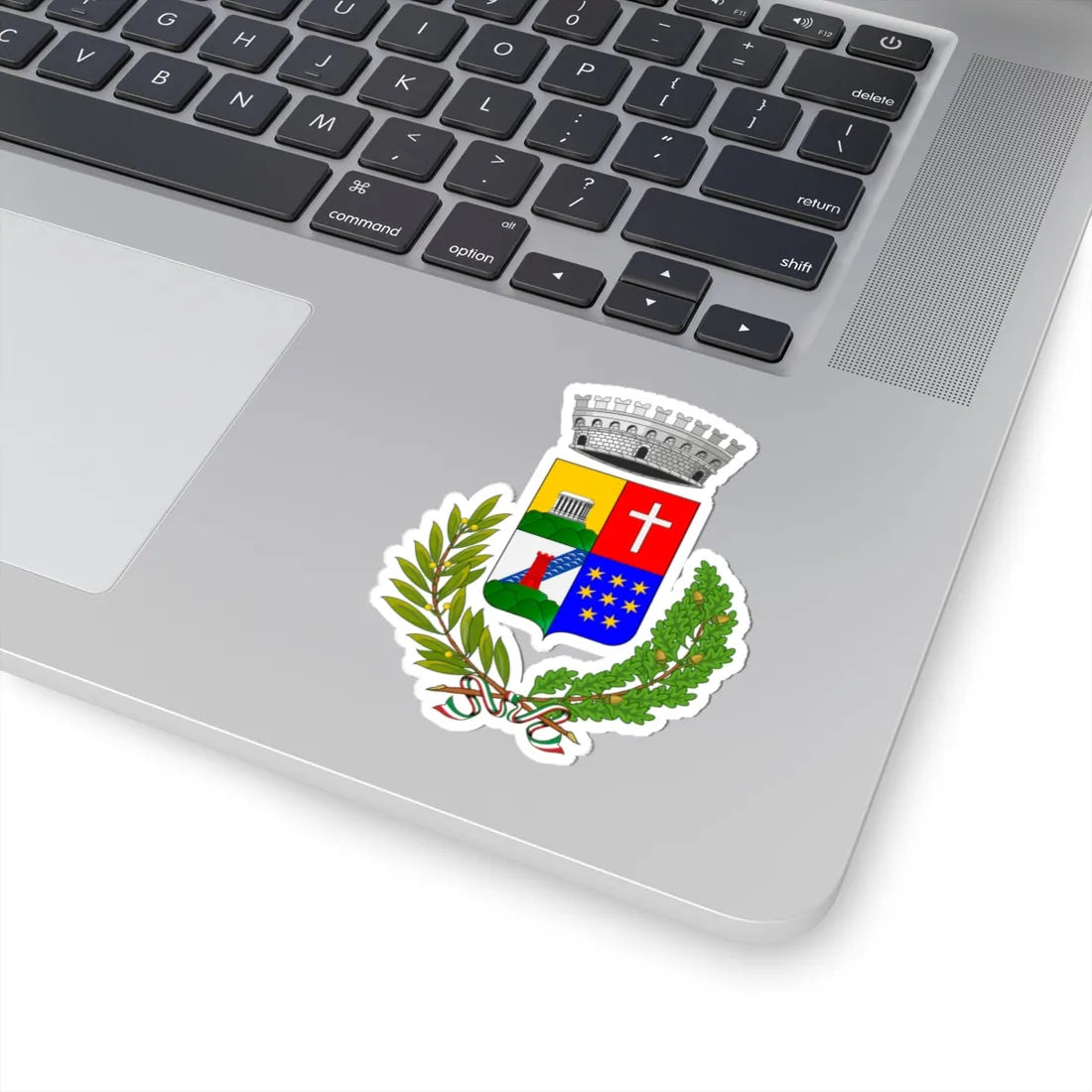 Brebbia-Stemma (Italy) (Coat of Arms) STICKER Vinyl Kiss-Cut Decal - The Sticker Space