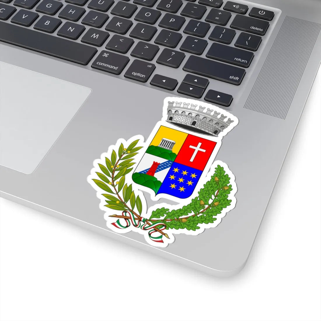 Brebbia-Stemma (Italy) (Coat of Arms) STICKER Vinyl Kiss-Cut Decal - The Sticker Space