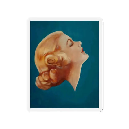 Breck Girl, Breck Shampoo advertisement (Magazine Illustration) Refrigerator Magnet - The Sticker Space