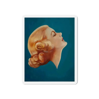 Breck Girl, Breck Shampoo advertisement (Magazine Illustration) Refrigerator Magnet - The Sticker Space