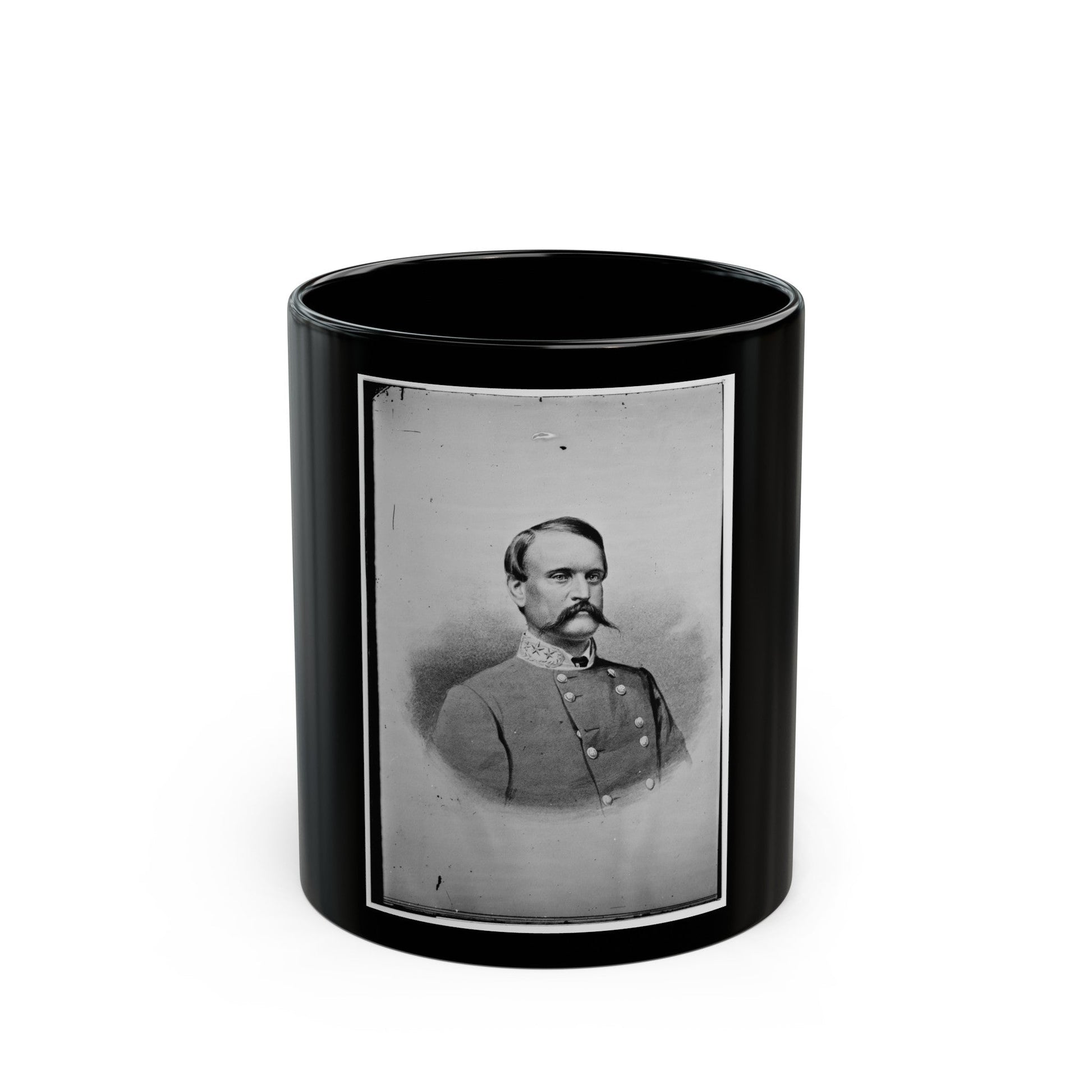 Breckinridge, Csa 001 (U.S. Civil War) Black Coffee Mug-11oz-The Sticker Space