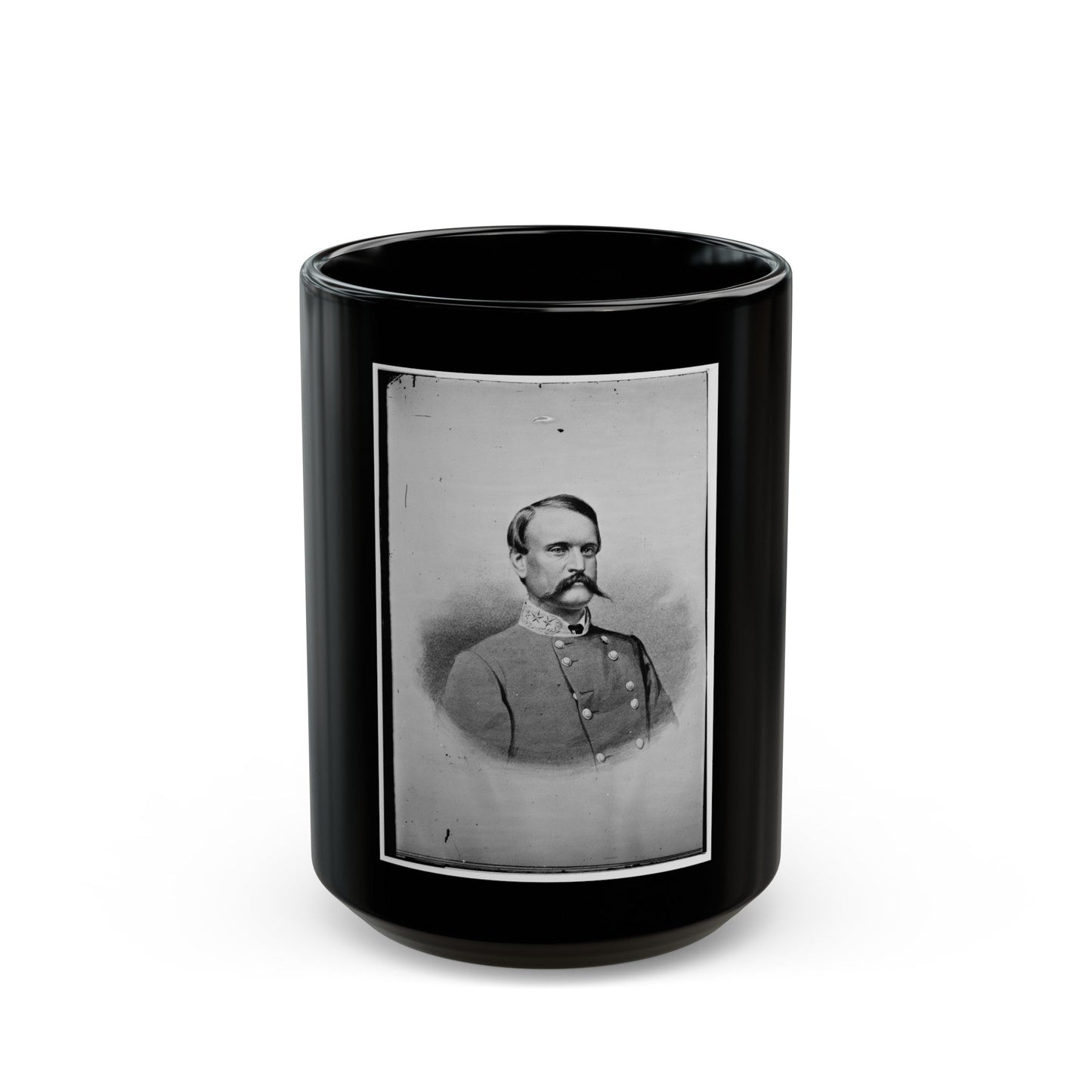 Breckinridge, Csa 001 (U.S. Civil War) Black Coffee Mug-15oz-The Sticker Space