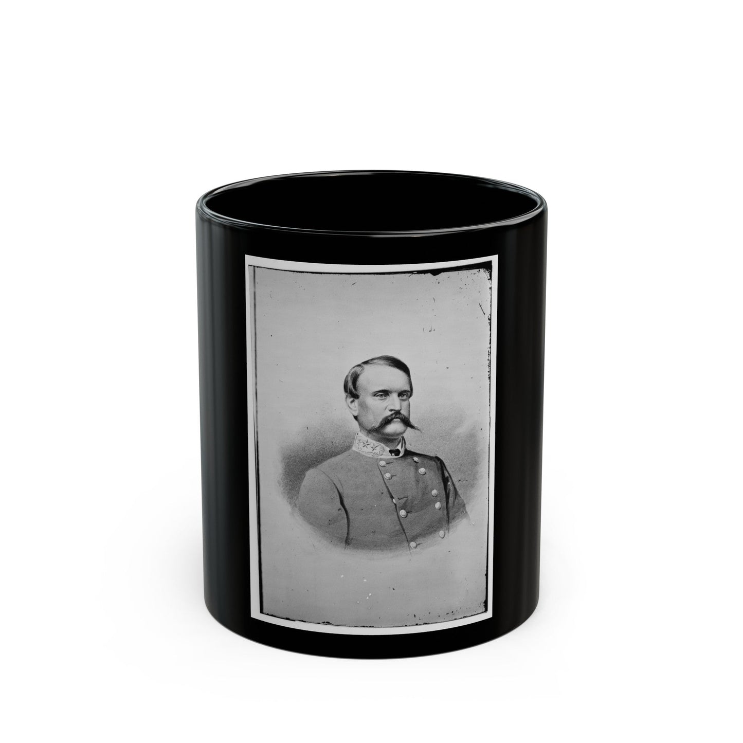 Breckinridge, Csa 002 (U.S. Civil War) Black Coffee Mug-11oz-The Sticker Space