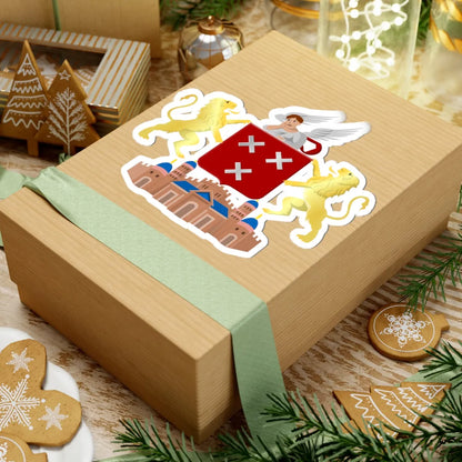 Breda wapen HRvA (Netherlands) (Coat of Arms) STICKER Vinyl Kiss-Cut Decal - The Sticker Space