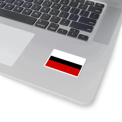 Bredene vlag (Belgium) STICKER Vinyl Kiss-Cut Decal - The Sticker Space