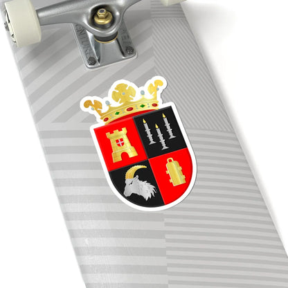 Brederwiede wapen (Netherlands) (Coat of Arms) STICKER Vinyl Kiss-Cut Decal - The Sticker Space