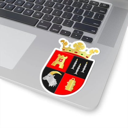 Brederwiede wapen (Netherlands) (Coat of Arms) STICKER Vinyl Kiss-Cut Decal - The Sticker Space