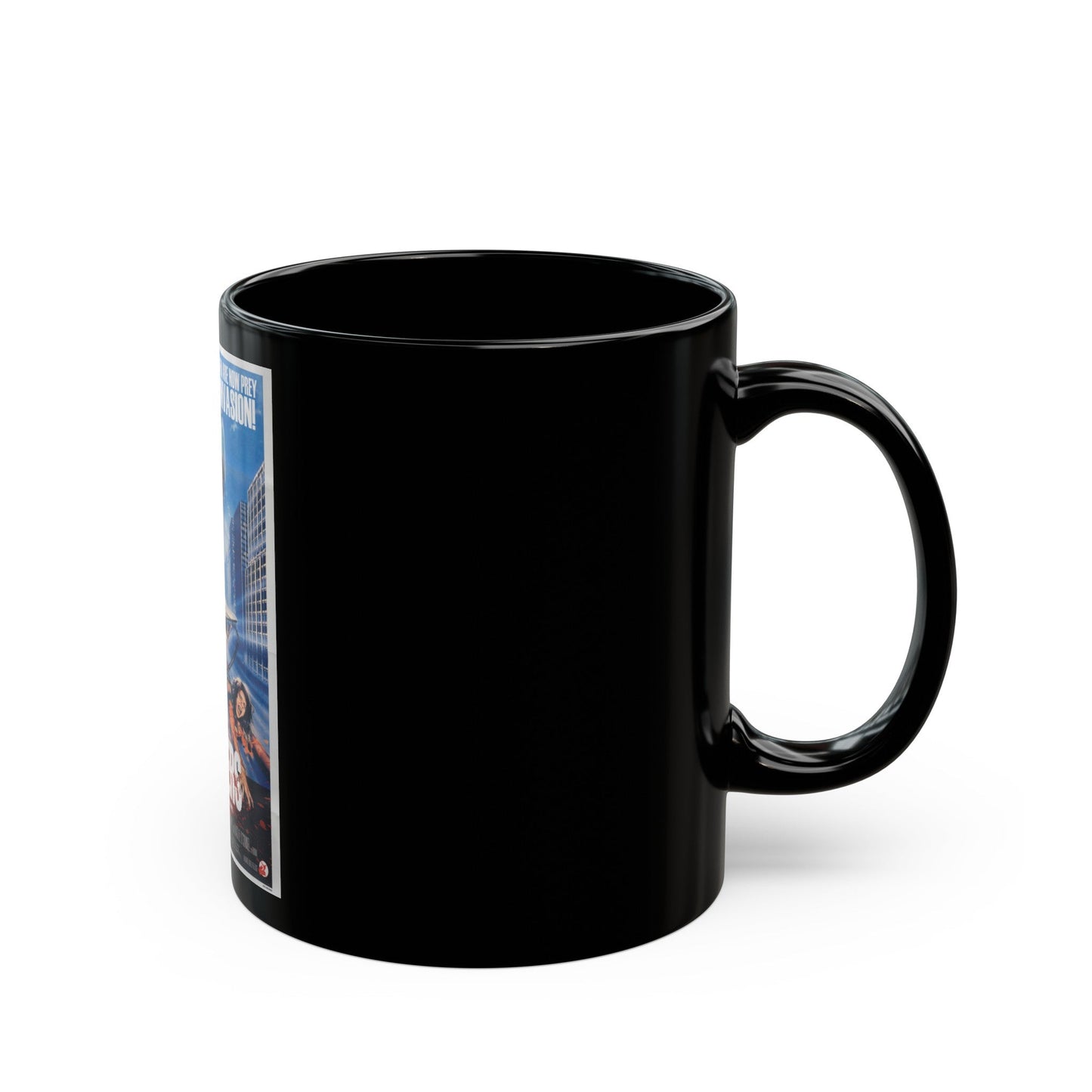 BREEDERS (RETRO) 1986 Movie Poster - Black Coffee Mug-The Sticker Space