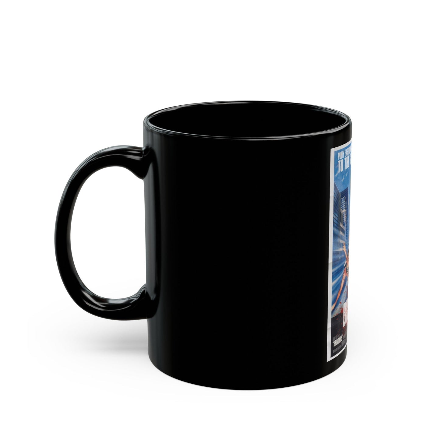 BREEDERS (RETRO) 1986 Movie Poster - Black Coffee Mug-The Sticker Space