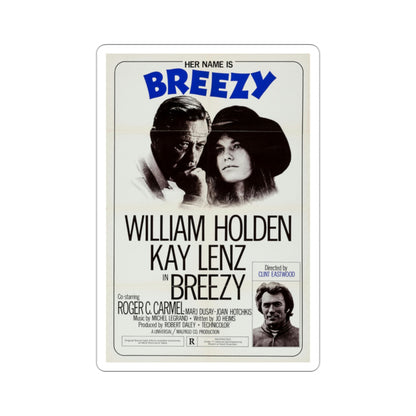 Breezy 1973 Movie Poster STICKER Vinyl Die-Cut Decal-2 Inch-The Sticker Space