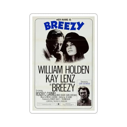 Breezy 1973 Movie Poster STICKER Vinyl Die-Cut Decal 5 Inch - The Sticker Space