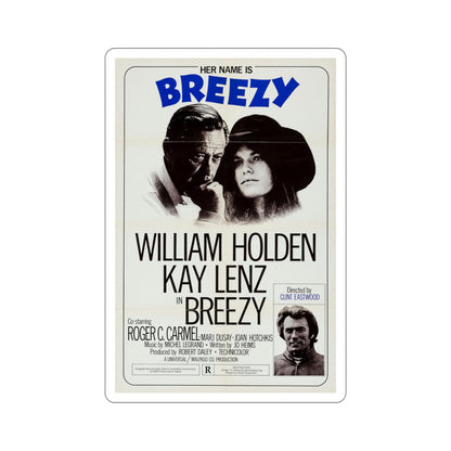 Breezy 1973 Movie Poster STICKER Vinyl Die-Cut Decal-5 Inch-The Sticker Space