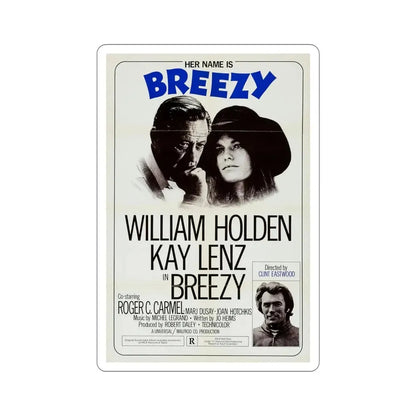 Breezy 1973 Movie Poster STICKER Vinyl Die-Cut Decal - The Sticker Space