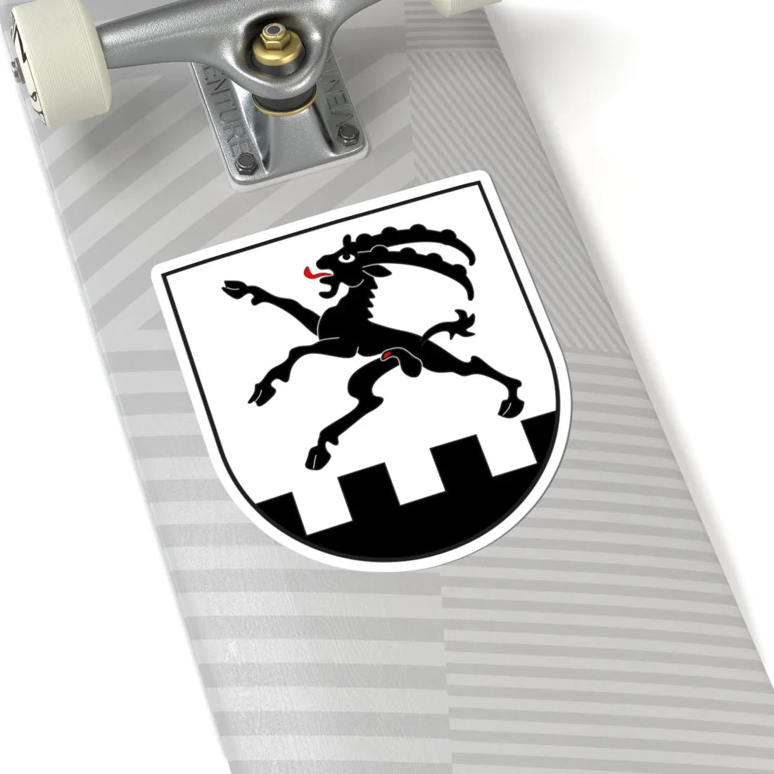 Bregaglia Kreis wappen (Switzerland) (Coat of Arms) STICKER Vinyl Kiss-Cut Decal - The Sticker Space