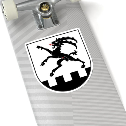 Bregaglia Kreis wappen (Switzerland) (Coat of Arms) STICKER Vinyl Kiss-Cut Decal - The Sticker Space