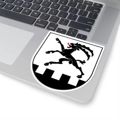Bregaglia Kreis wappen (Switzerland) (Coat of Arms) STICKER Vinyl Kiss-Cut Decal - The Sticker Space