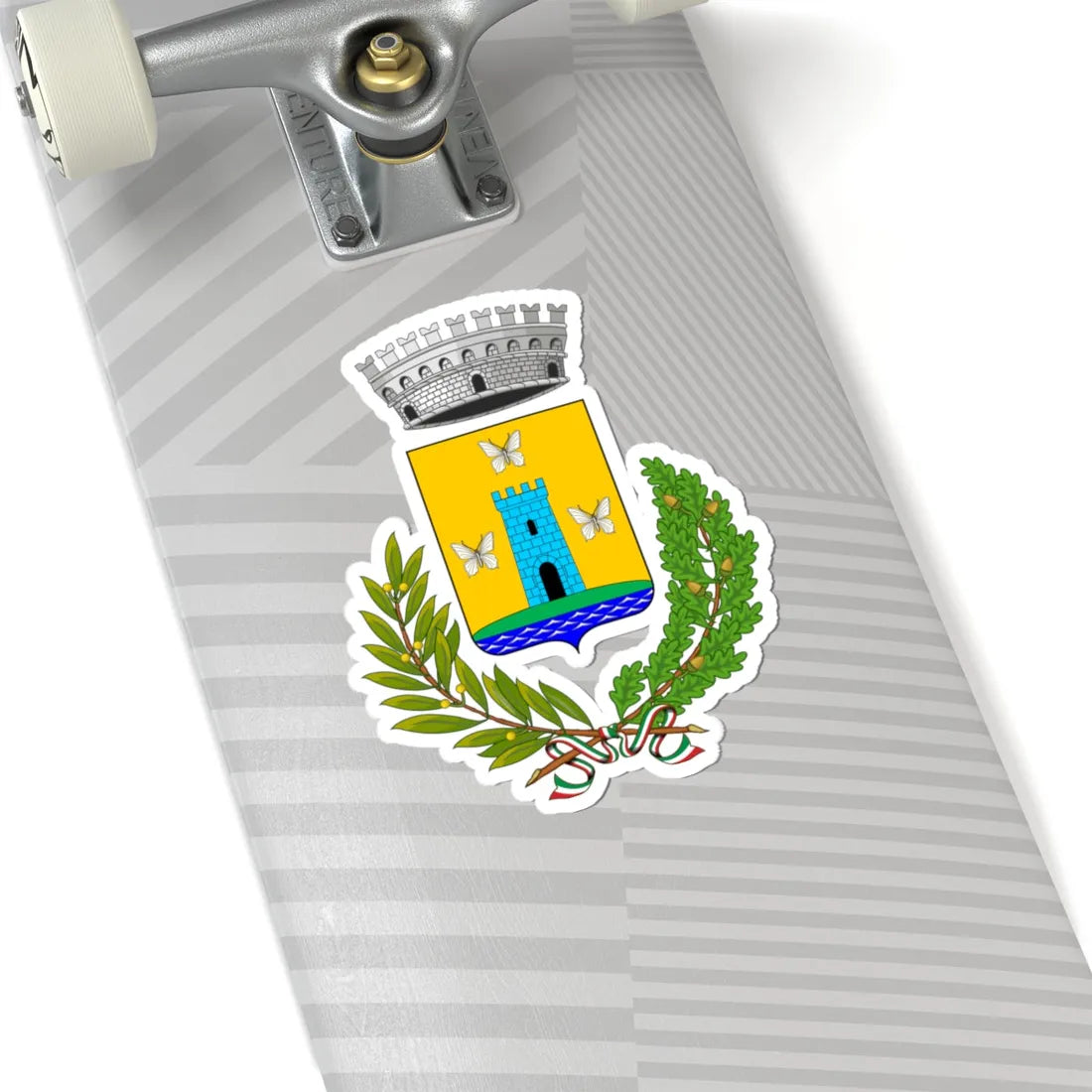 Bregano-Stemma (Italy) (Coat of Arms) STICKER Vinyl Kiss-Cut Decal - The Sticker Space