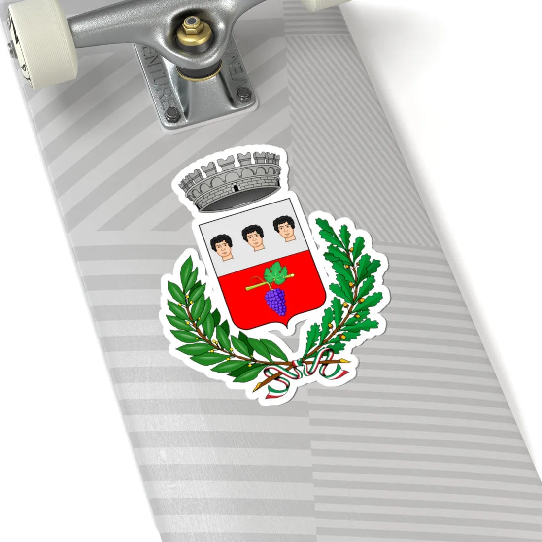 Breganze-Stemma (Italy) (Coat of Arms) STICKER Vinyl Kiss-Cut Decal - The Sticker Space