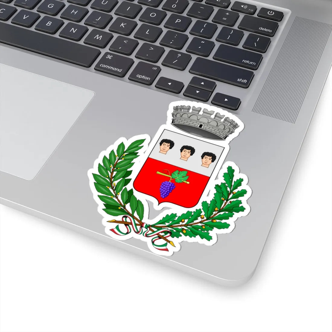 Breganze-Stemma (Italy) (Coat of Arms) STICKER Vinyl Kiss-Cut Decal - The Sticker Space