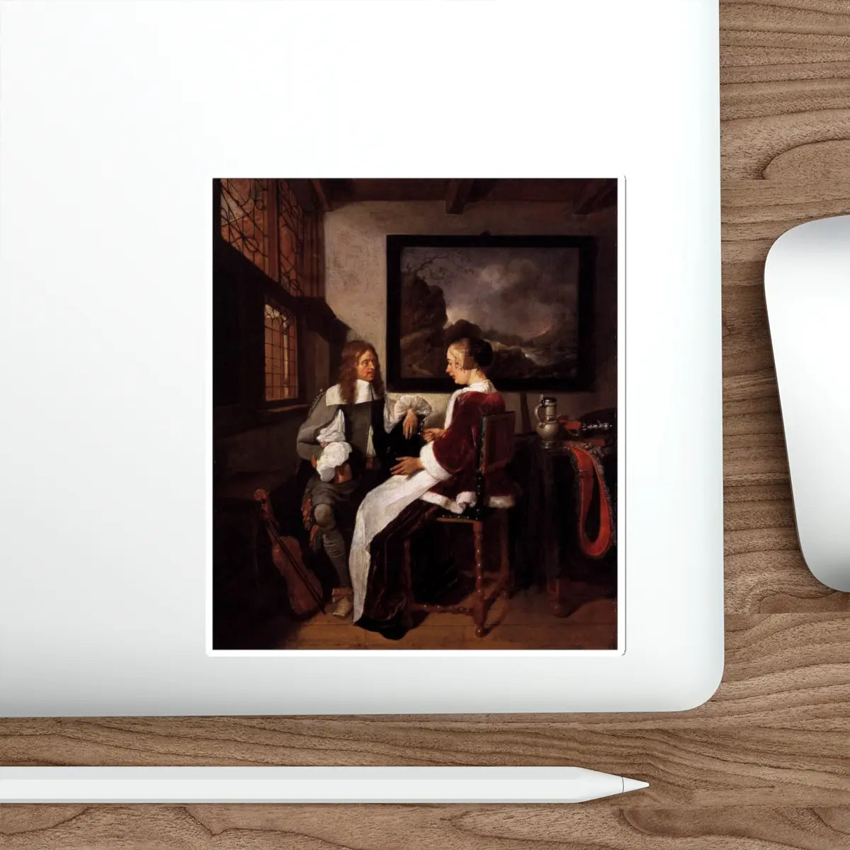 SKU:10180077132740427035 Sticker types:White Shape:Die-Cut Sizes:6" × 6"