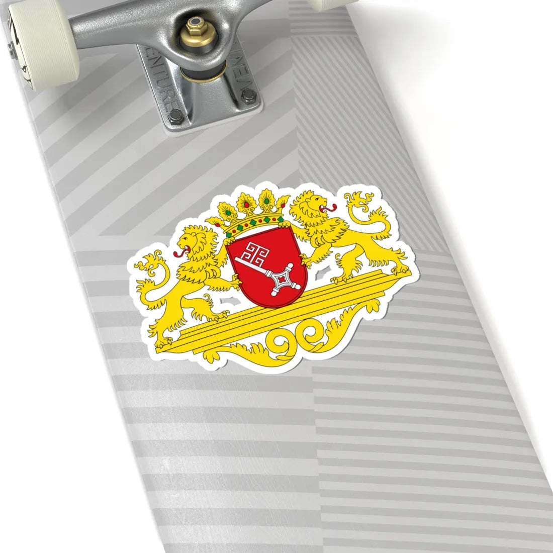Bremen greater coat of arms (Germany) (Coat of Arms) STICKER Vinyl Kiss-Cut Decal - The Sticker Space