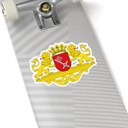 Bremen greater coat of arms (Germany) (Coat of Arms) STICKER Vinyl Kiss-Cut Decal - The Sticker Space