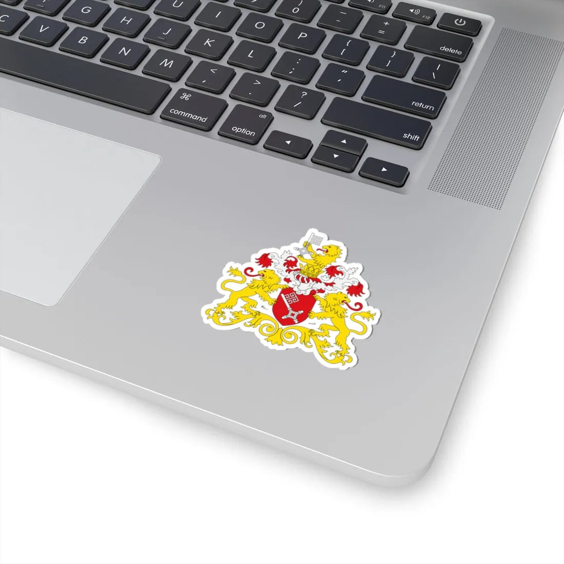 Bremen state flag coat of arms (Germany) (Coat of Arms) STICKER Vinyl Kiss-Cut Decal - The Sticker Space